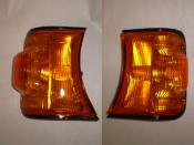 Suzuki Carry PAIR Corner Light Amber Round Headlight 91-98